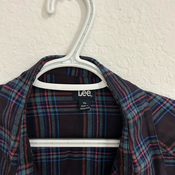 💥PRICE⬇️LEE • Long Sleeve Cotton Shirt • size XL - Picture 3 of 7